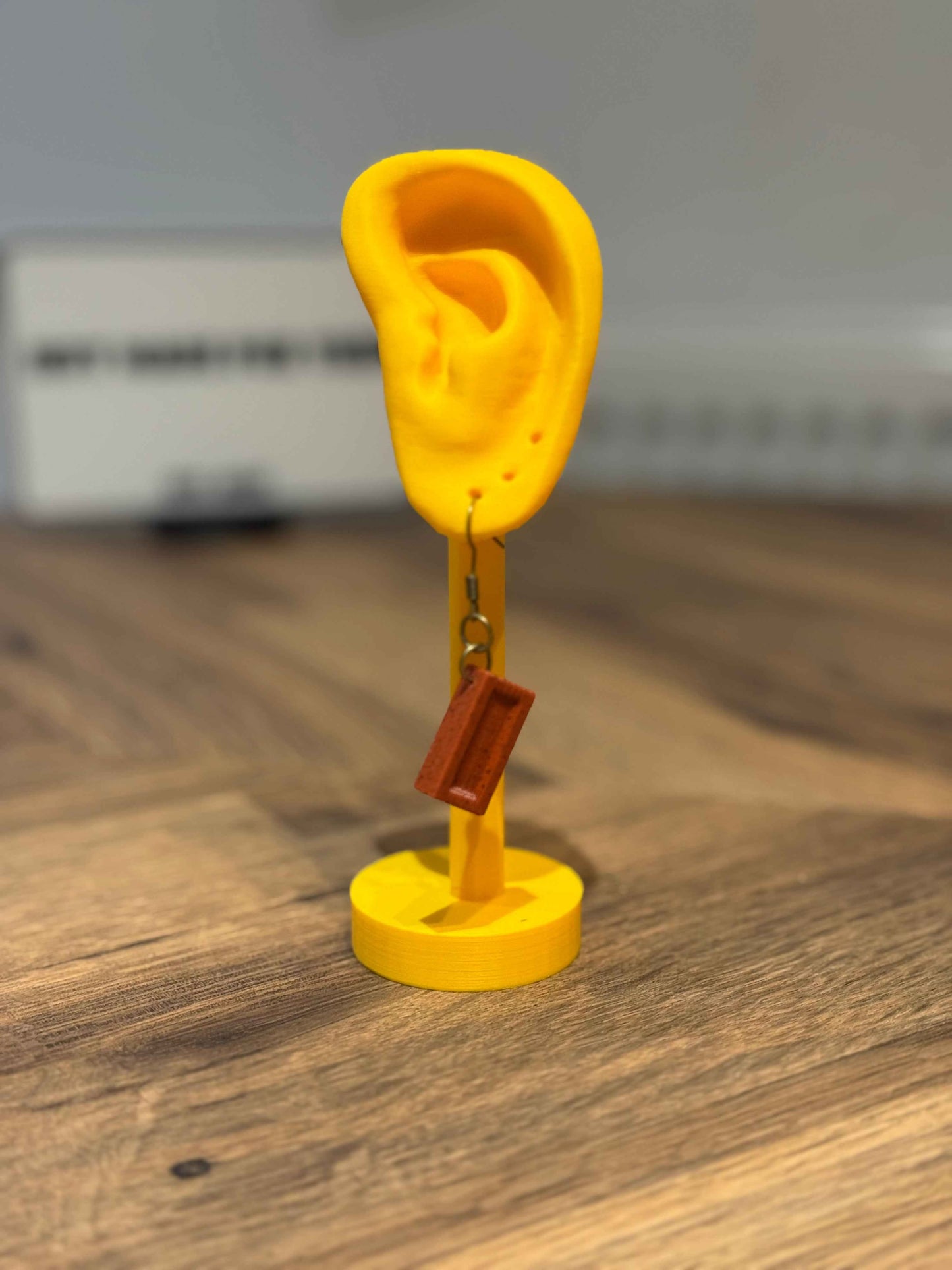 Brick Earrings - Not Made For This