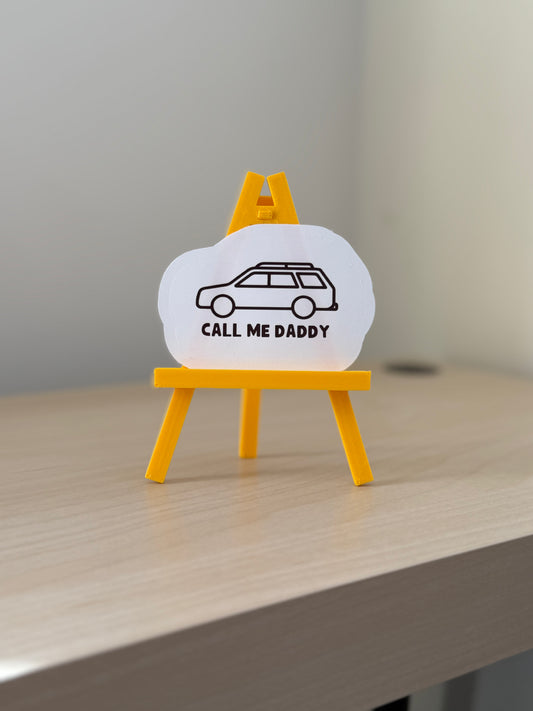 Dad Wagon Sticker | Not Made For This - Not Made For This