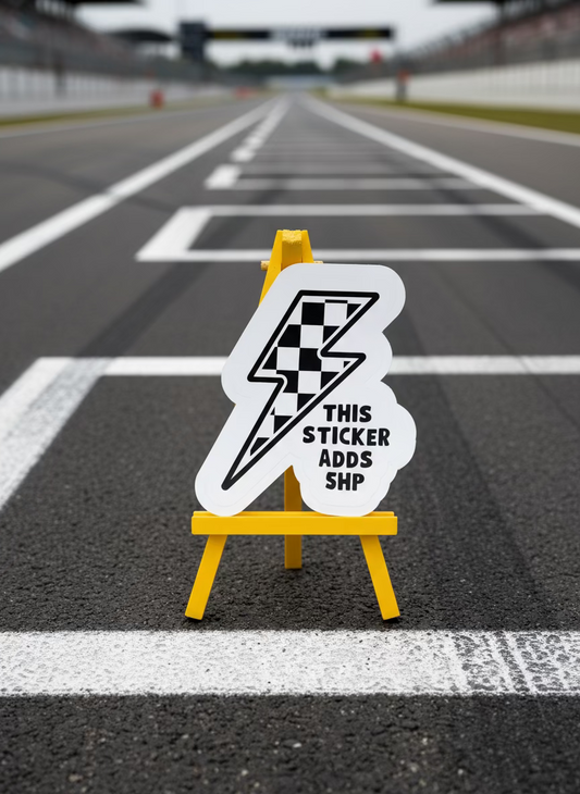 This Sticker Adds 5HP Sticker | Not Made For This - Not Made For This