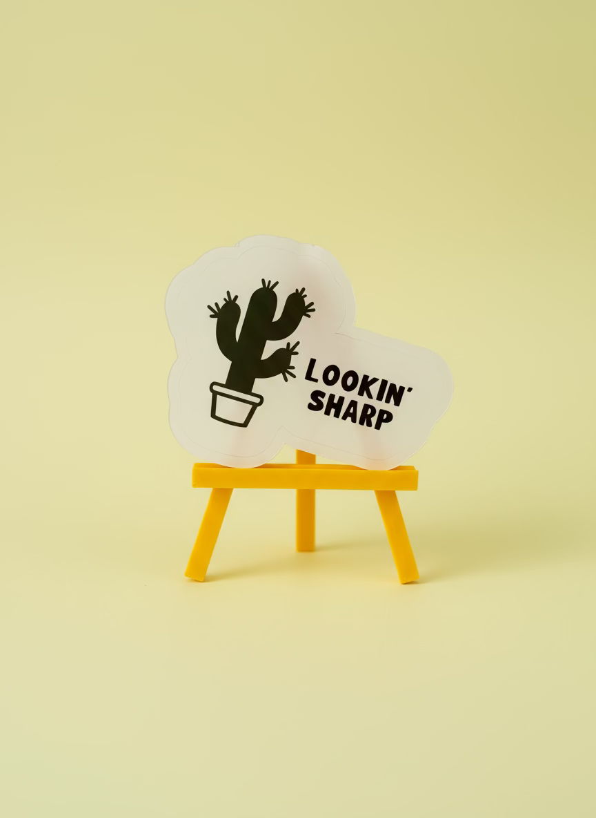 Lookin’ Sharp Sticker | Not Made For This - Not Made For This