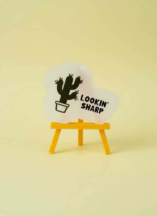 Lookin’ Sharp Sticker | Not Made For This - Not Made For This