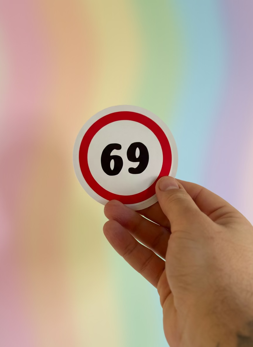 Speed Limit? Nice. Sticker | Not Made For This - Not Made For This