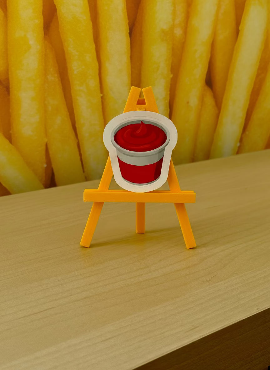 Dippy Ketchup Sticker | Not Made For This - Not Made For This