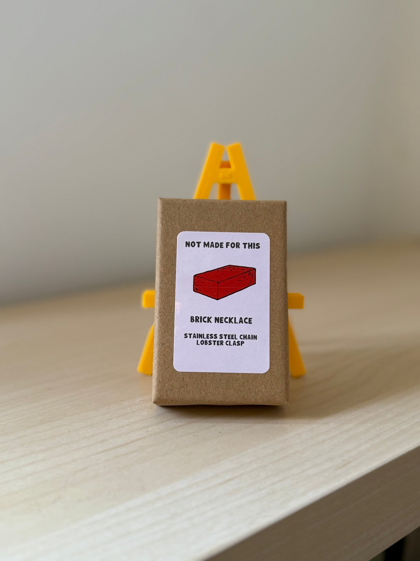 Brick Necklace - Not Made For This