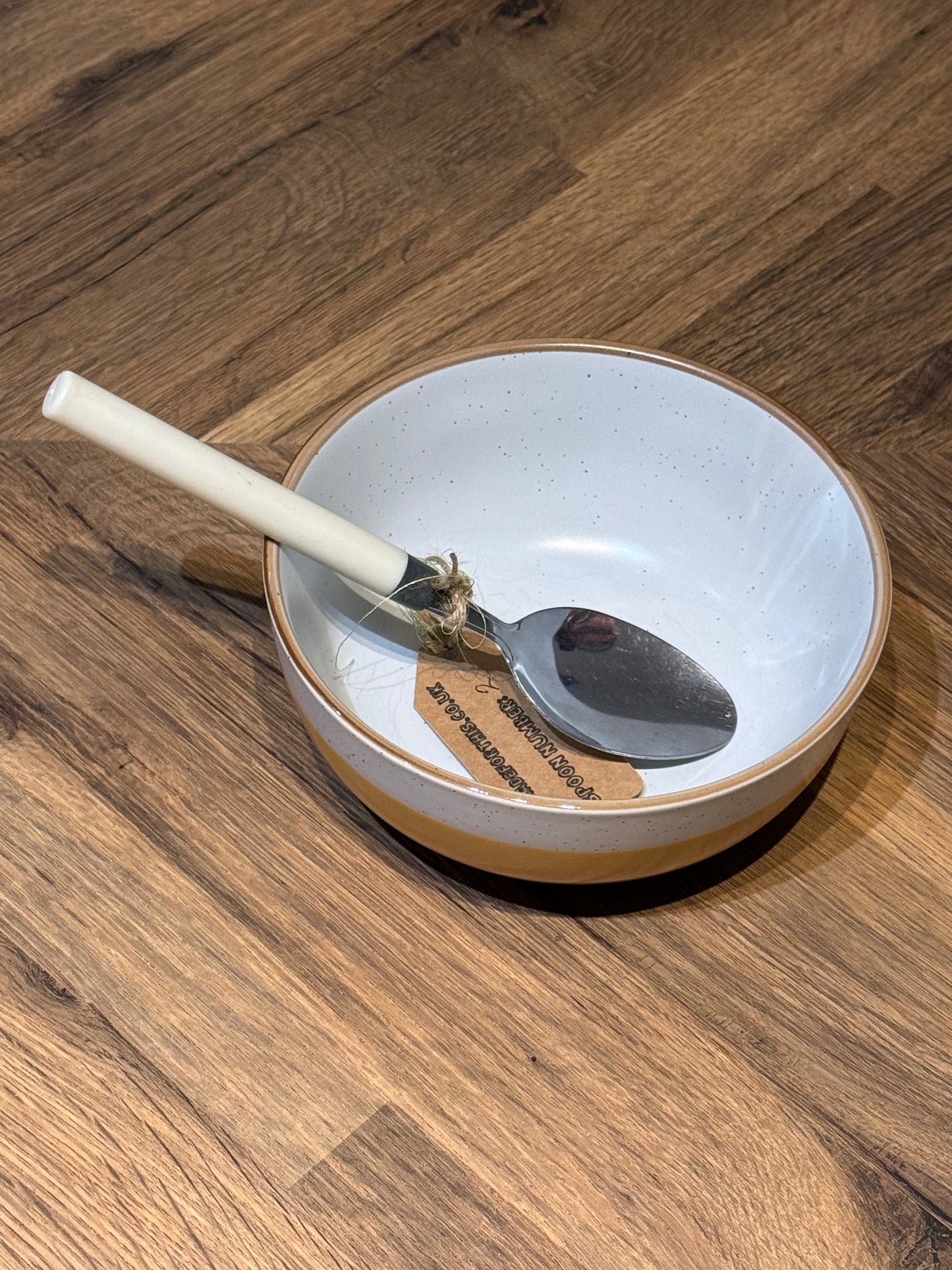 Spoon-002- Medium Weight Oval Bowl Cream Handle | Not Made For This | Spoon Market