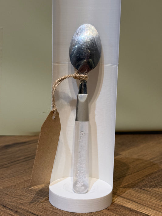 Spoon-018- Bubbly Handle Small Oval Scoop | Not Made For This | Spoon Market