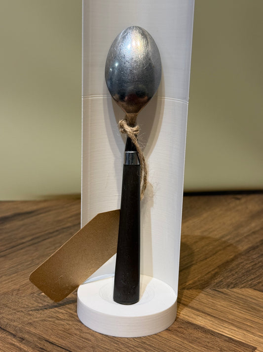 Spoon-021- Formal Brown Round Handle Small Scoop | Not Made For This | Spoon Market