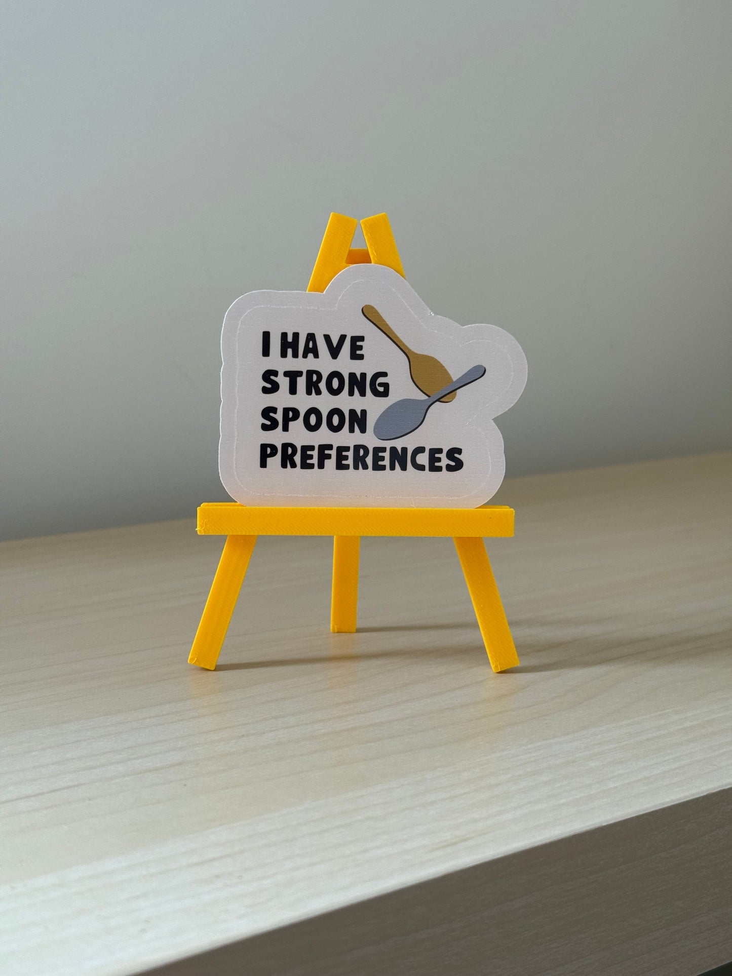 NotMadeForThis - Strong Spoon Preferences Sticker | Not Made For This - Not Made For This