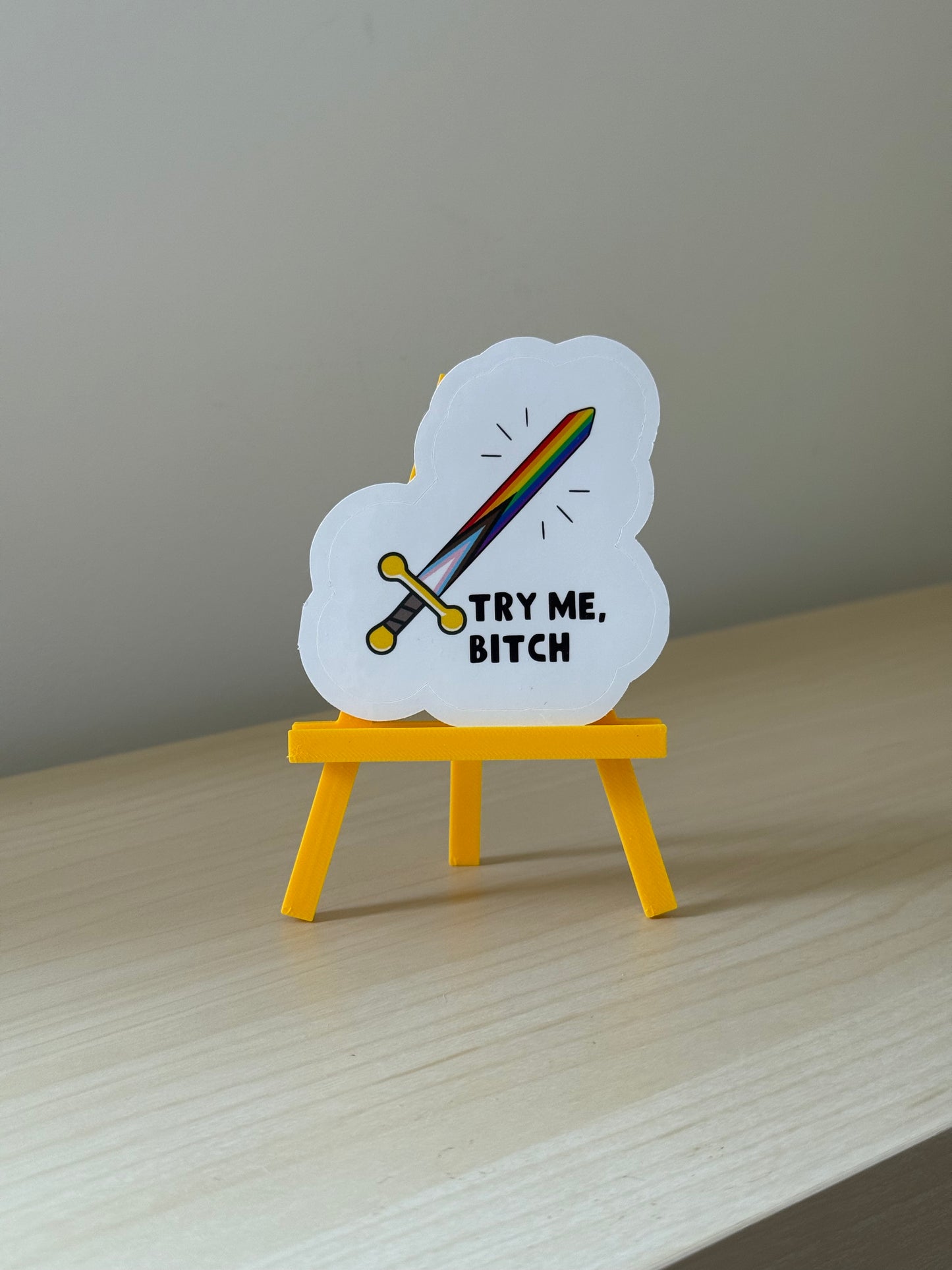 NotMadeForThis - Pride Sword Stickers | Not Made For This - Not Made For This