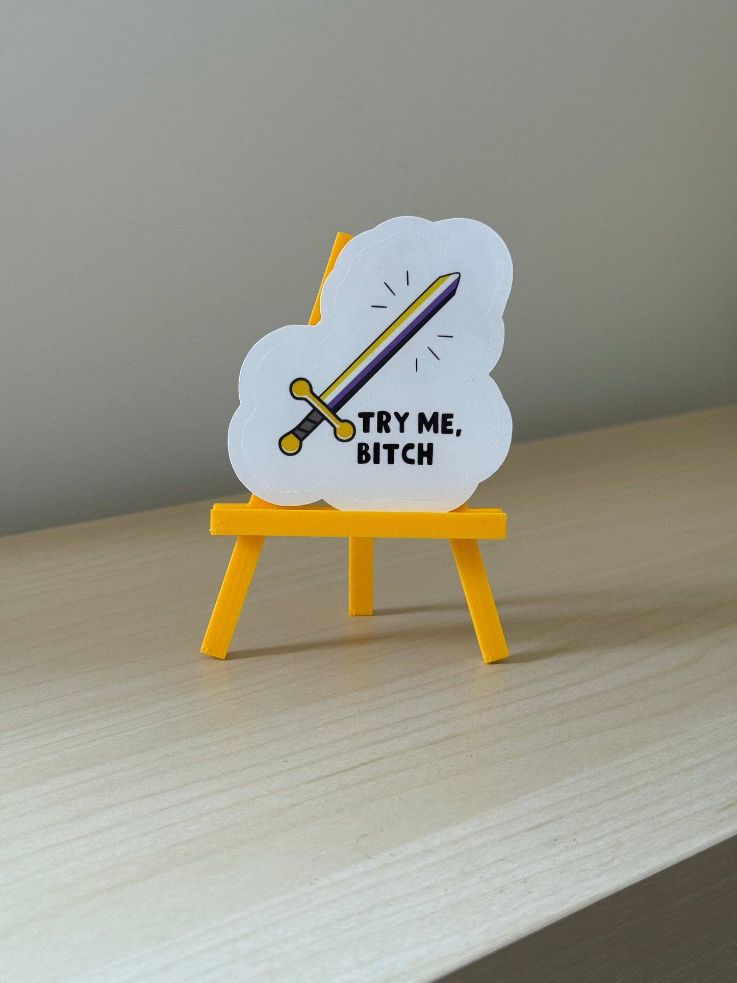 NotMadeForThis - Pride Sword Stickers | Not Made For This - Not Made For This