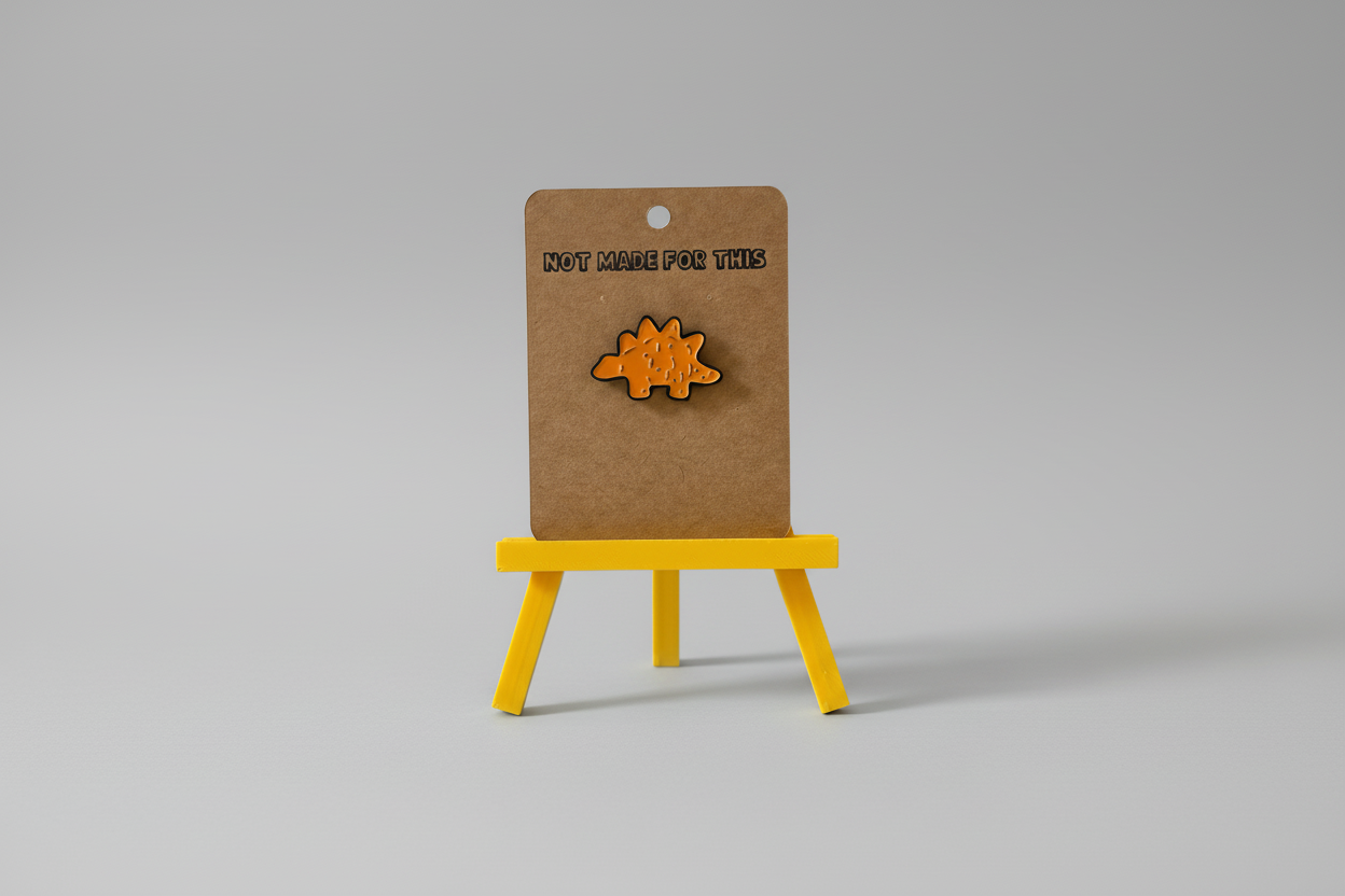 Stego Dino Nugget Pin | Enamel Pin | Not Made For This