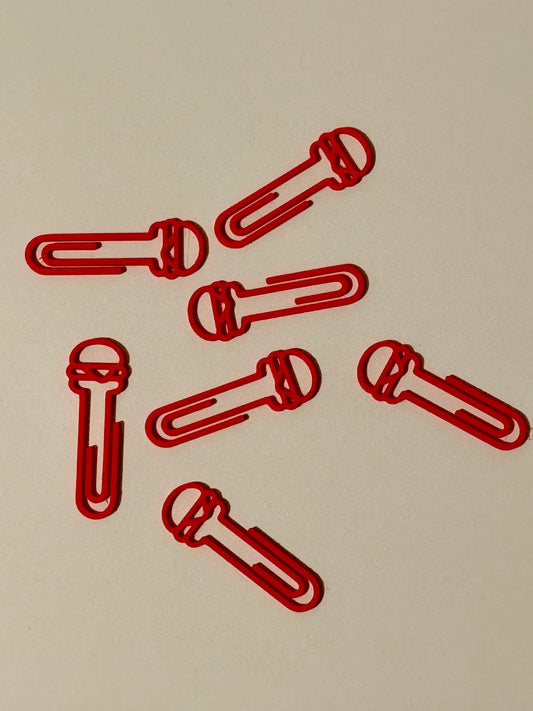Burger Paperclip 10 Pack | 3D Printed Novelty Paperclips | Not Made For This