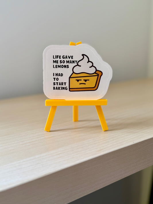 Life Gave Me So Many Lemons Sticker | Not Made For This - Not Made For This