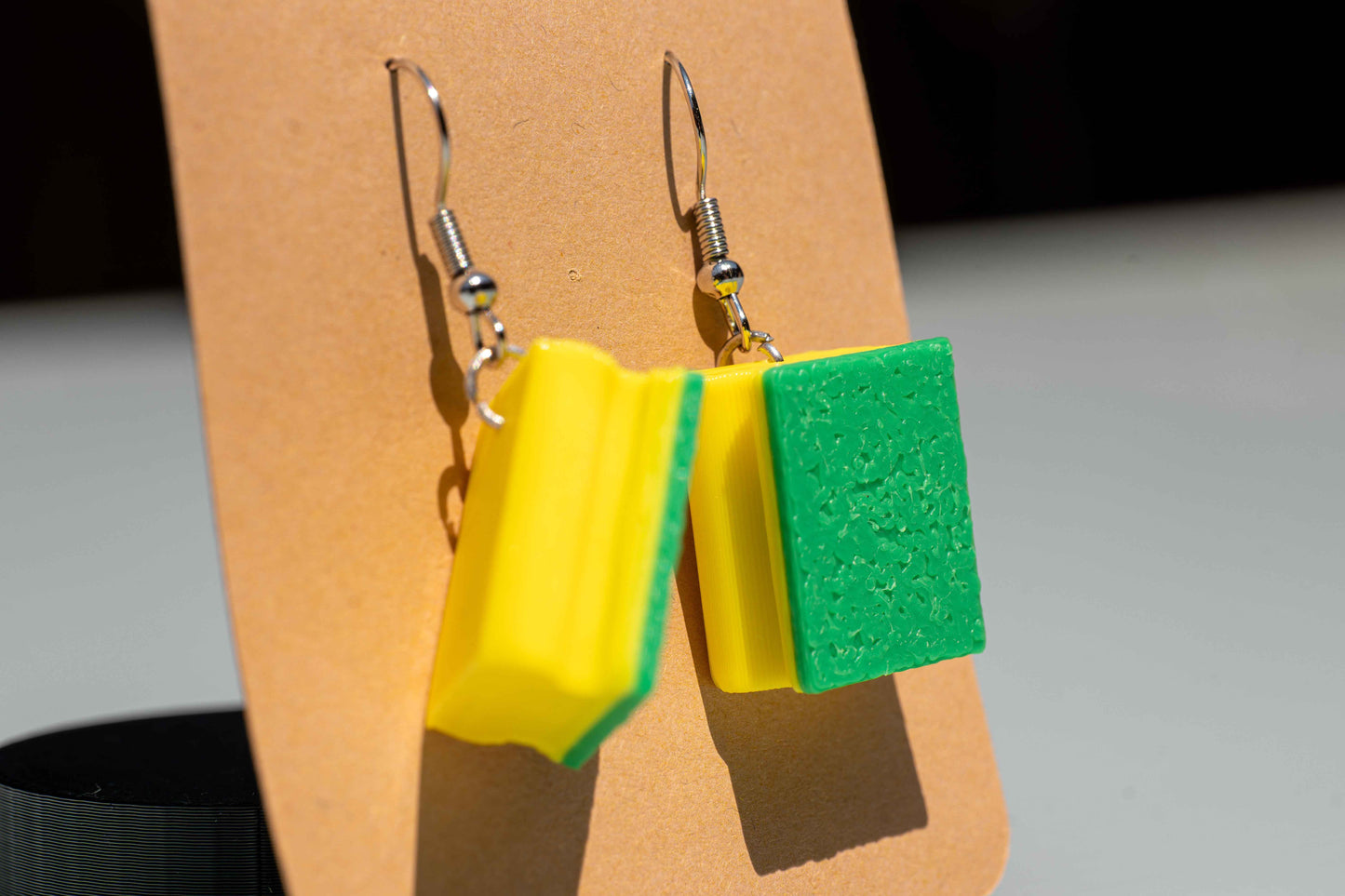 Sponge Earrings - Not Made For This