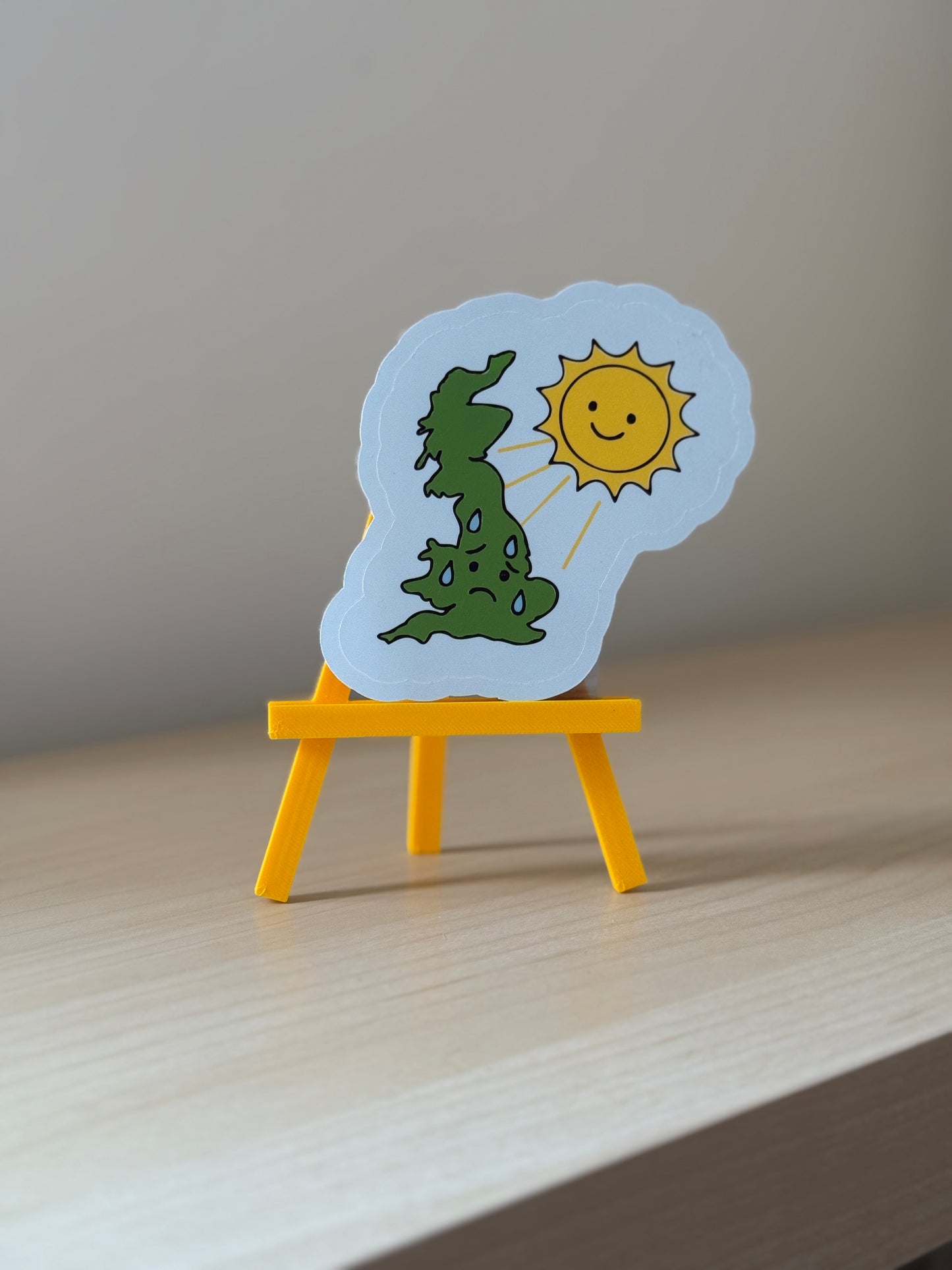 British Summer Sticker - Not Made For This
