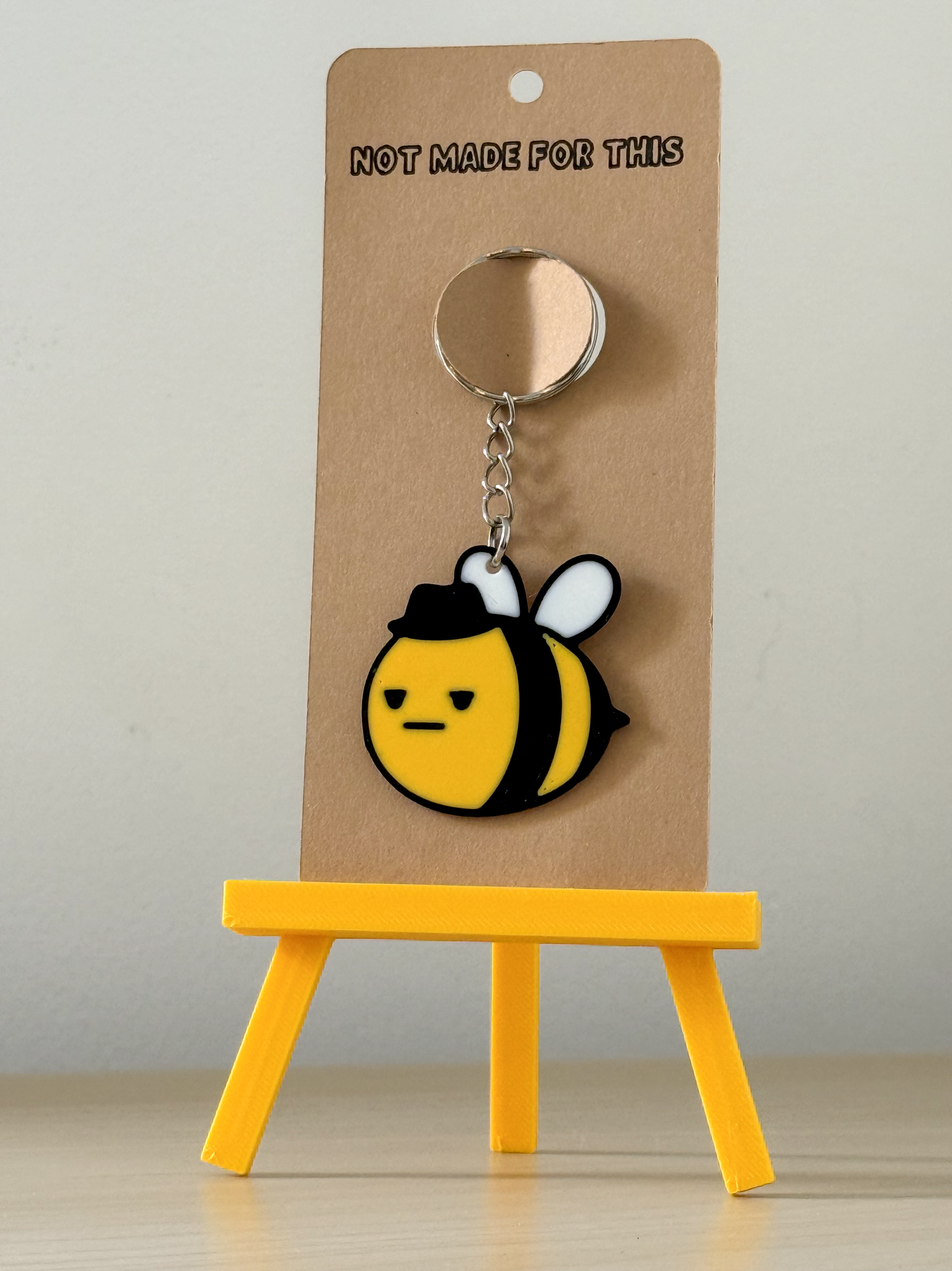 Bee Keyring By Not Made For This