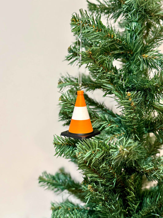 Traffic Cone Bauble | Christmas | Not Made For This