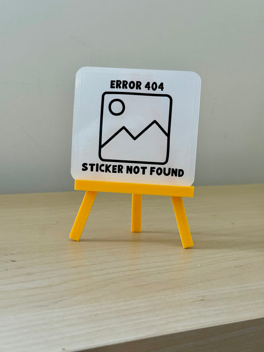 Error 404 Sticker Not Found Sticker | Not Made For This