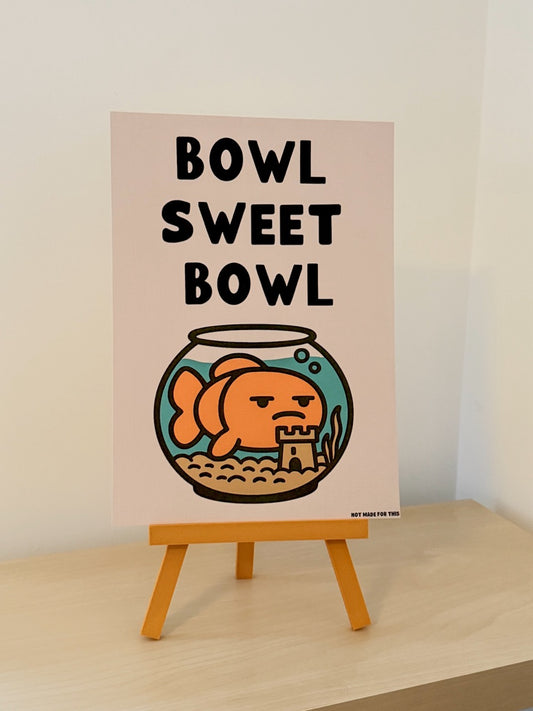 FishBowl Print by Not Made For This