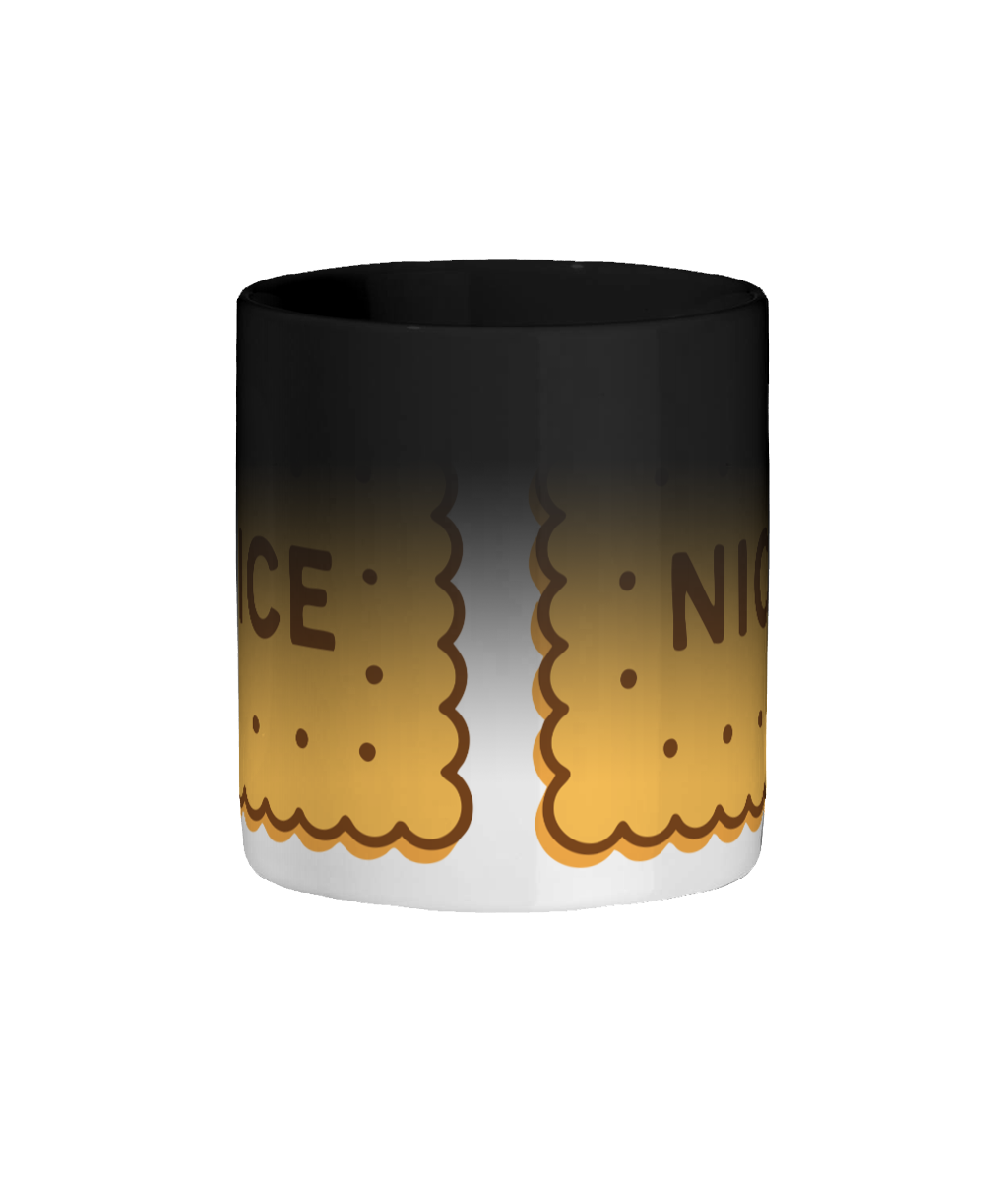 Nice Biscuit Reveal | Colour Changing Ceramic Mug | Not Made For This - Not Made For This