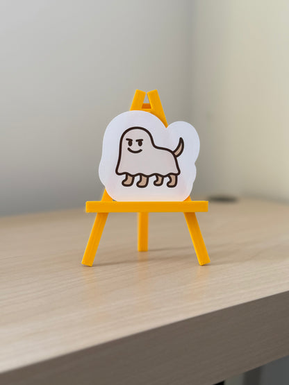 Spooky Pup Sticker | Not Made For This