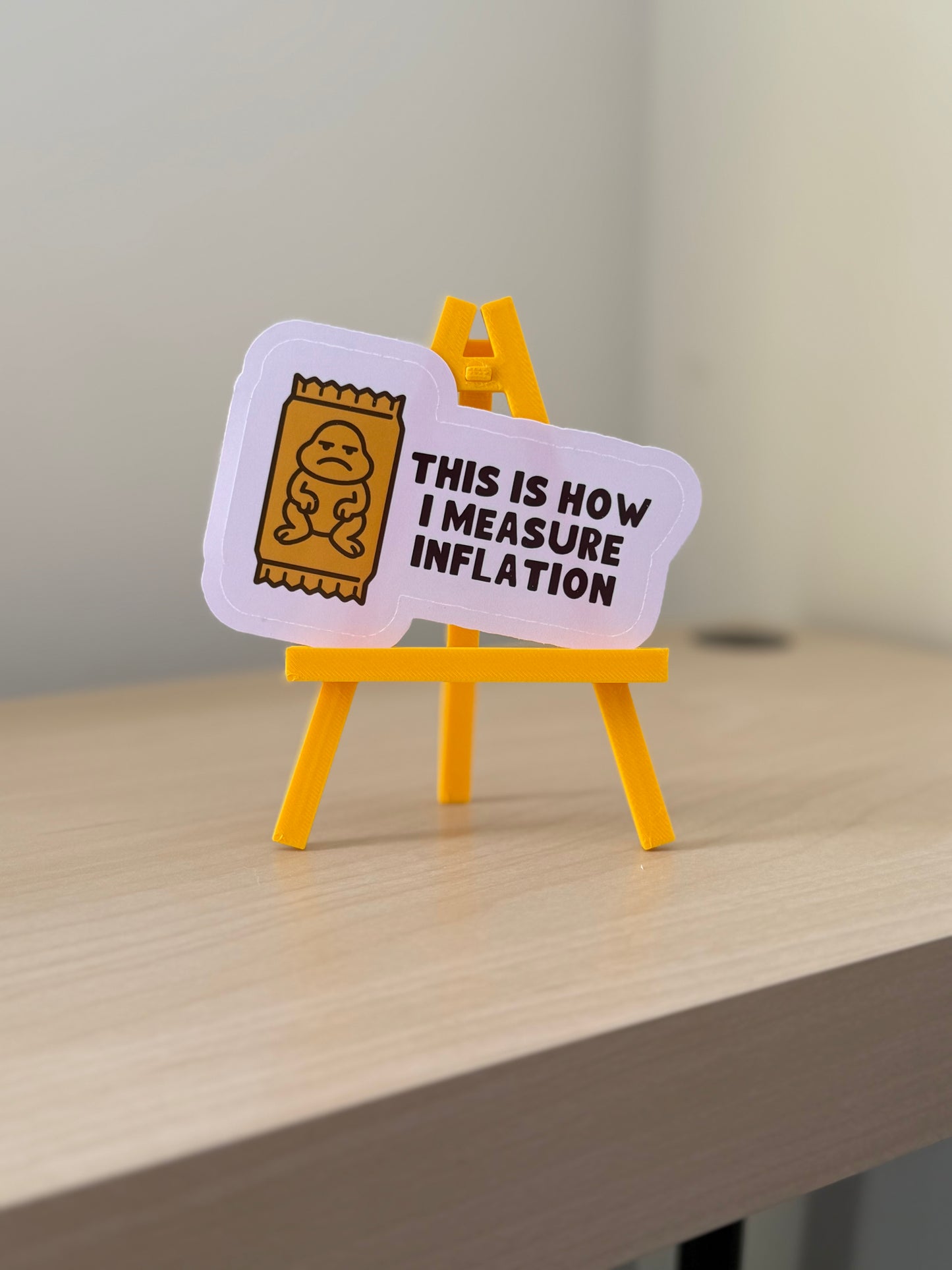Freddie Inflation Sticker | Not Made For This