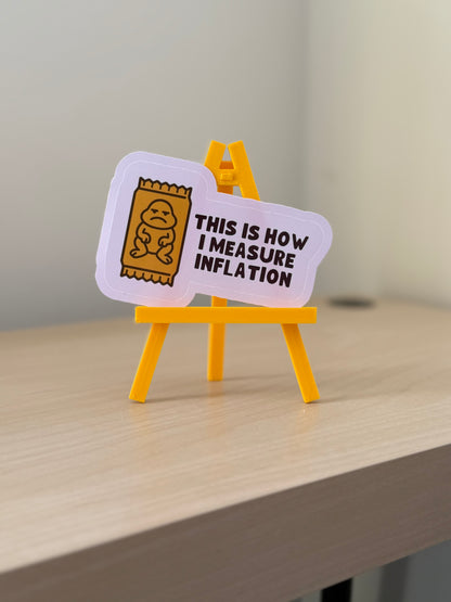 Freddie Inflation Sticker | Not Made For This
