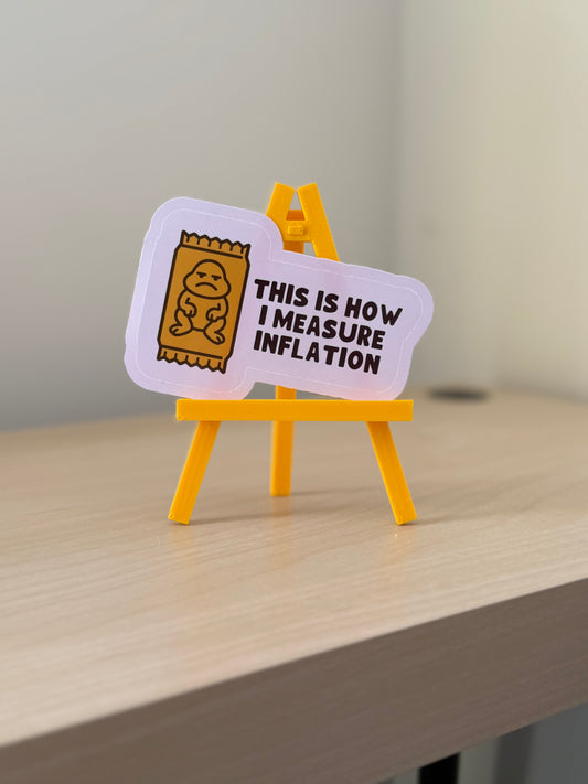 Freddie Inflation Sticker | Not Made For This