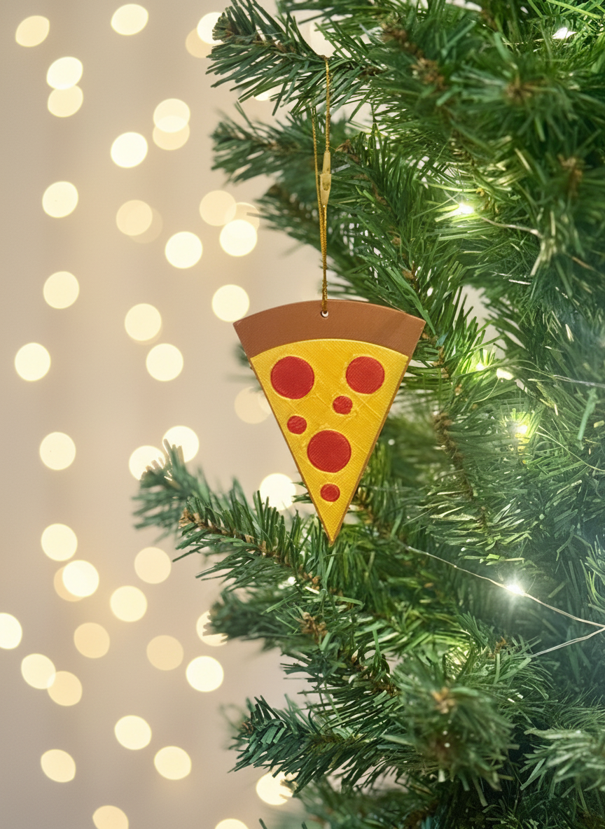 Pizza Slice Bauble | Christmas | Not Made For This
