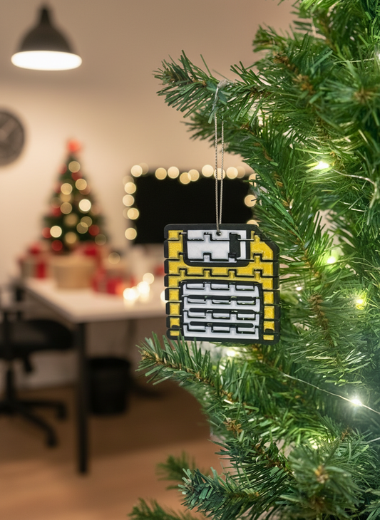 Floppy Floppy Disc Bauble | Christmas | Not Made For This