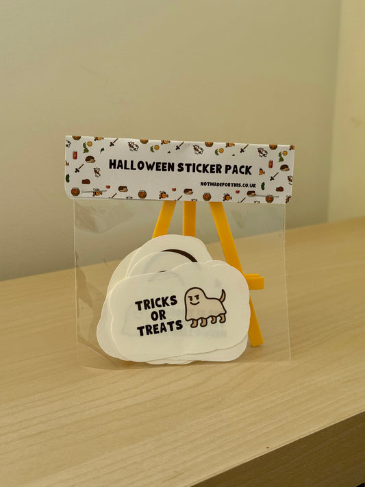 Halloween Sticker Pack | Not Made For This