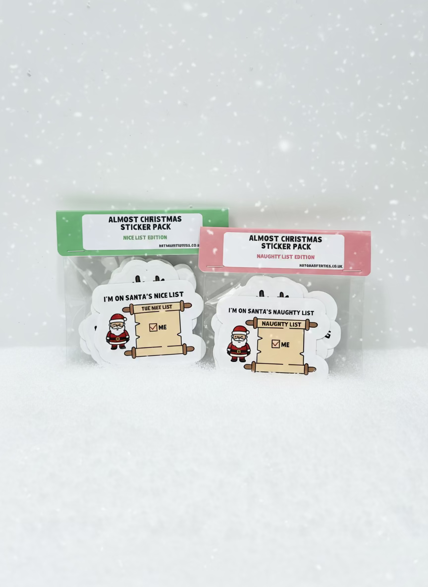 Almost Christmas Sticker Pack | Not Made For This