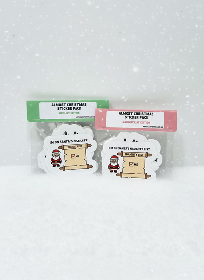 Almost Christmas Sticker Pack | Not Made For This