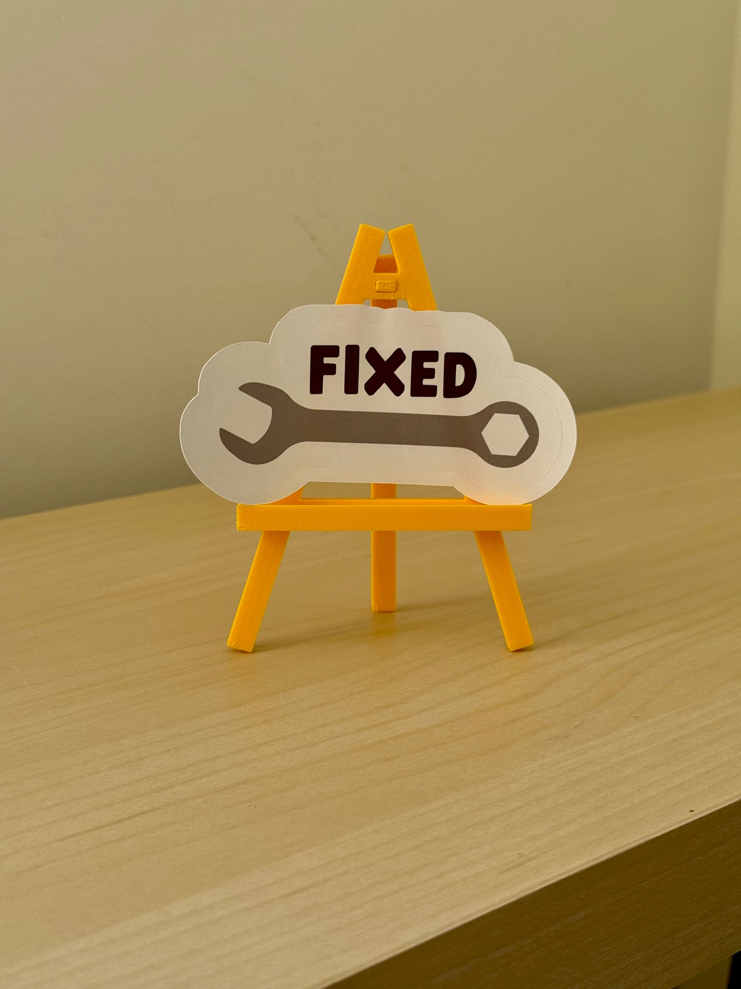 Fixed! Sticker | Not Made For This
