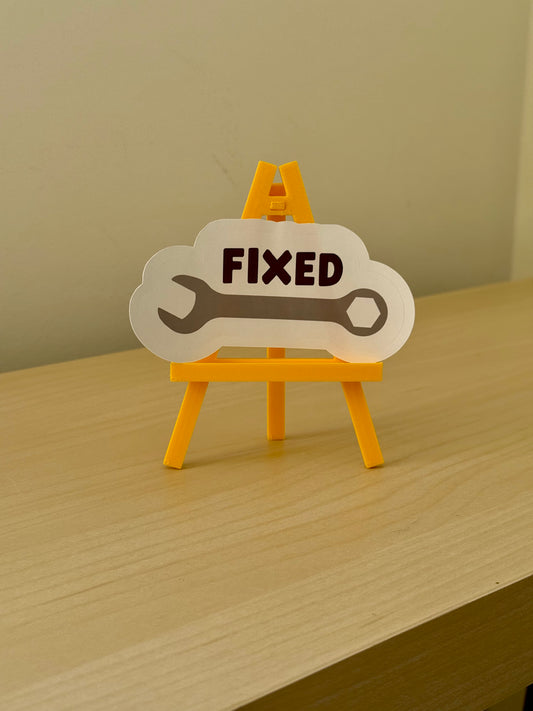 Fixed! Sticker | Not Made For This