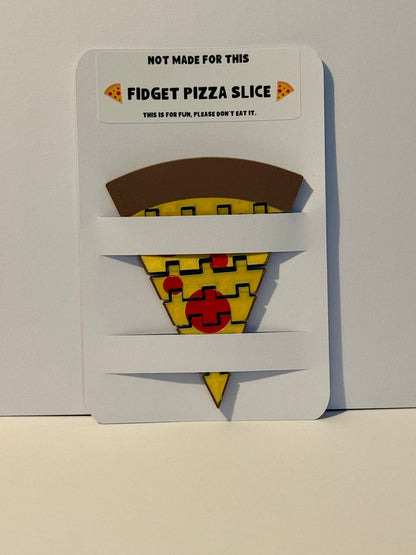 Fidget Pizza Slice | 3D Printed Fidgeter | Not Made For This