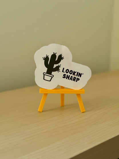 Lookin’ Sharp Sticker | Not Made For This