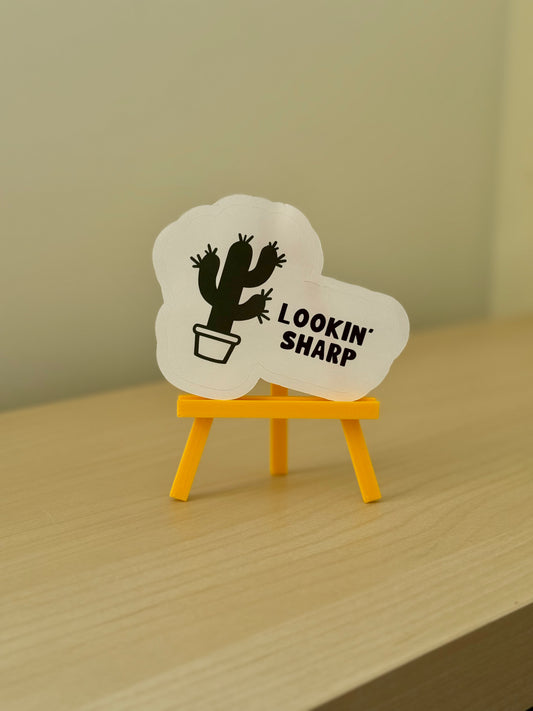 Lookin’ Sharp Sticker | Not Made For This