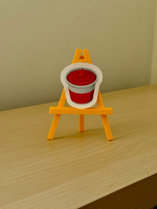 Dippy Ketchup Sticker | Not Made For This