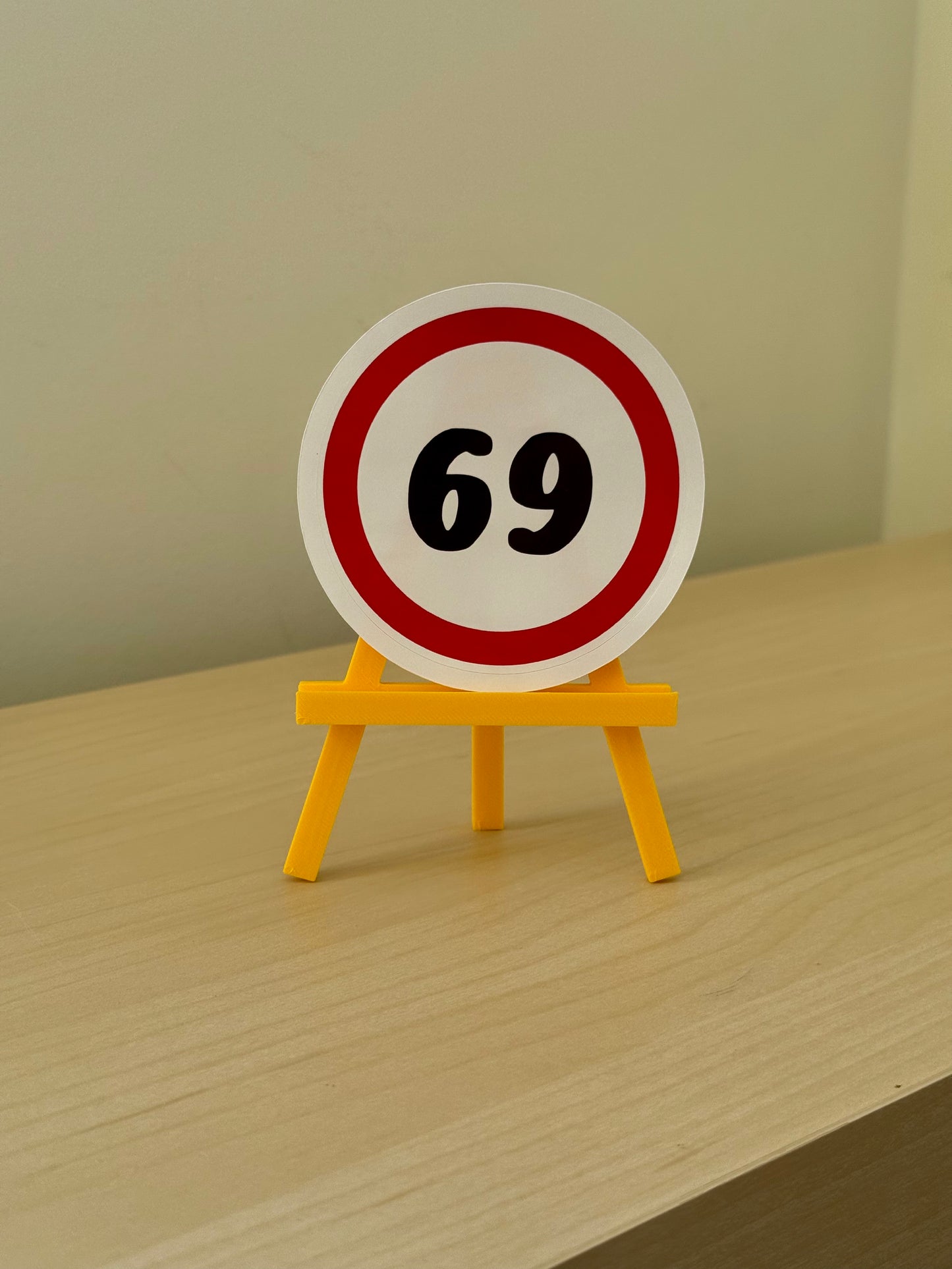 Speed Limit? Nice. Sticker | Not Made For This