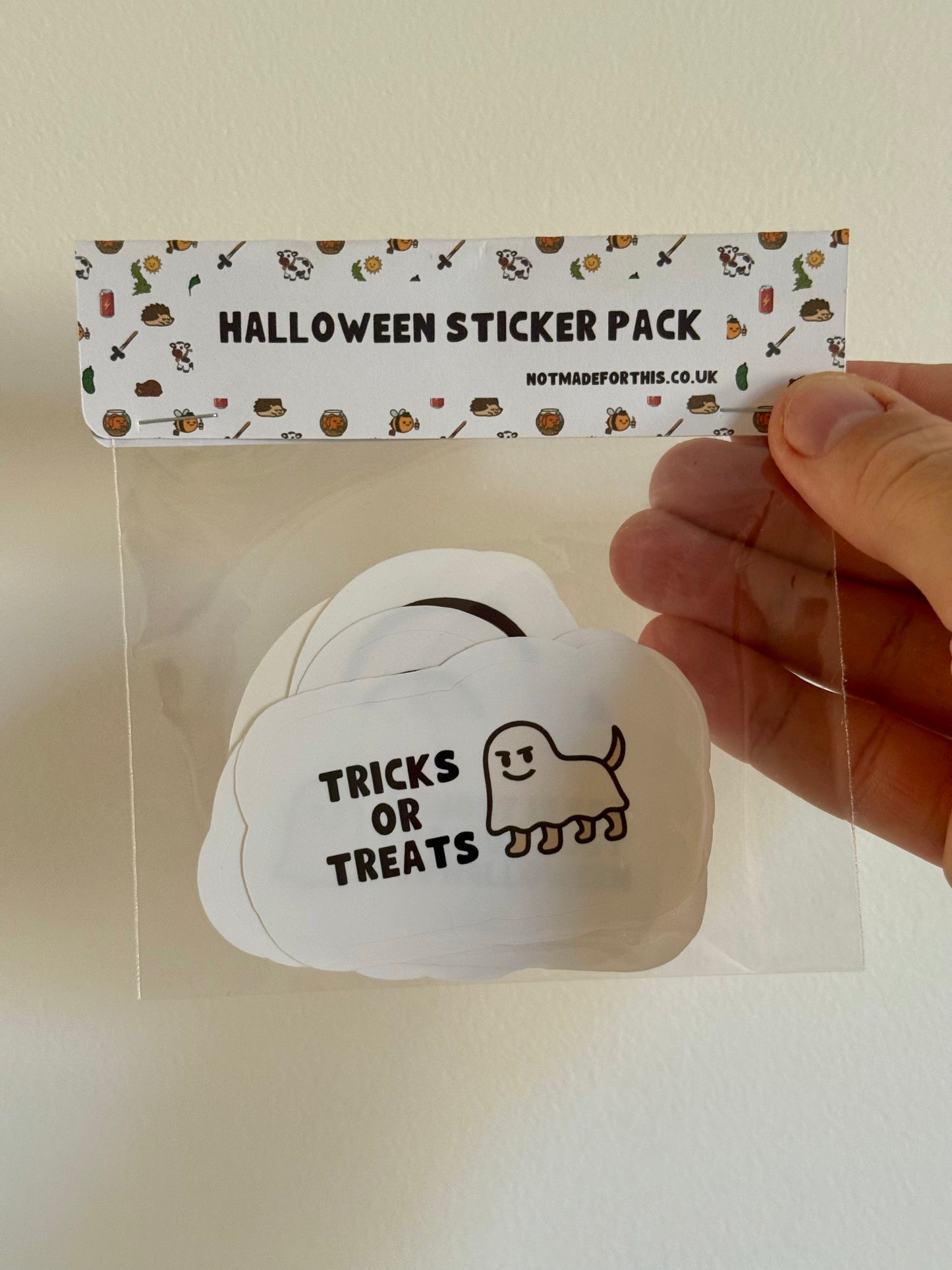 Halloween Sticker Pack | Not Made For This