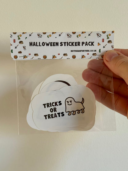 Halloween Sticker Pack | Not Made For This