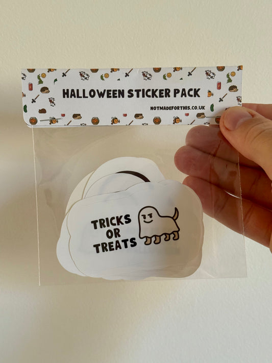 Halloween Sticker Pack | Not Made For This