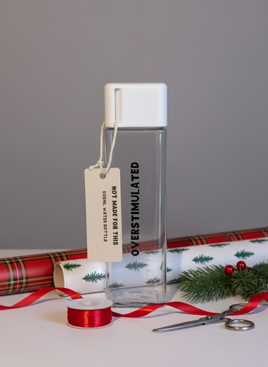 Square Water Bottle (500ml) | Not Made For This - Not Made For This