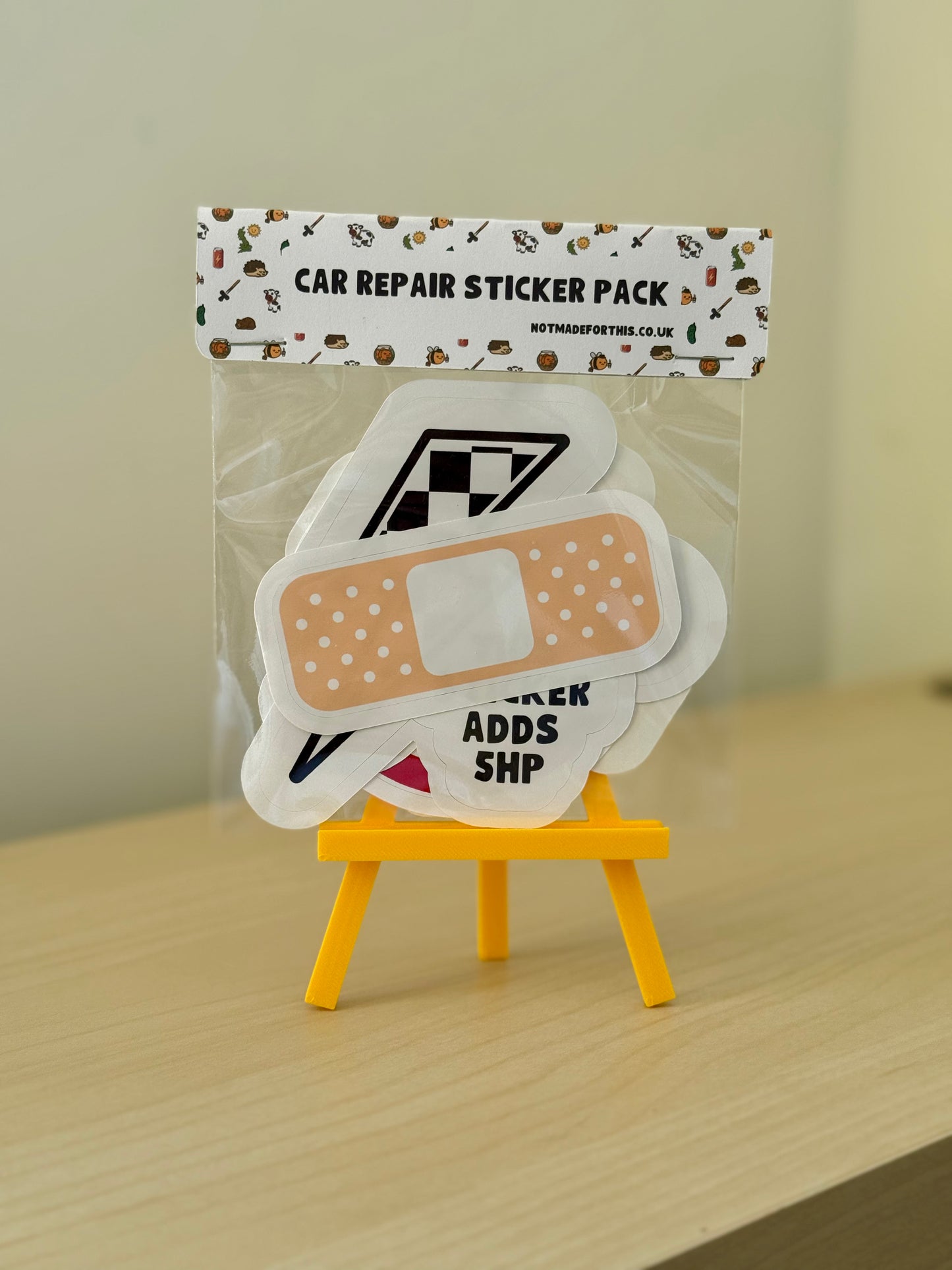 Car Repair Sticker Pack | Not Made For This