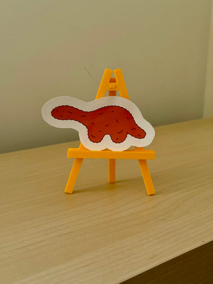 Turkey Dinosaurs Sticker | Not Made For This