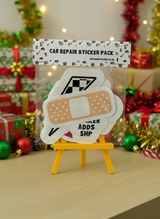 Car Repair Sticker Pack | Not Made For This - Not Made For This