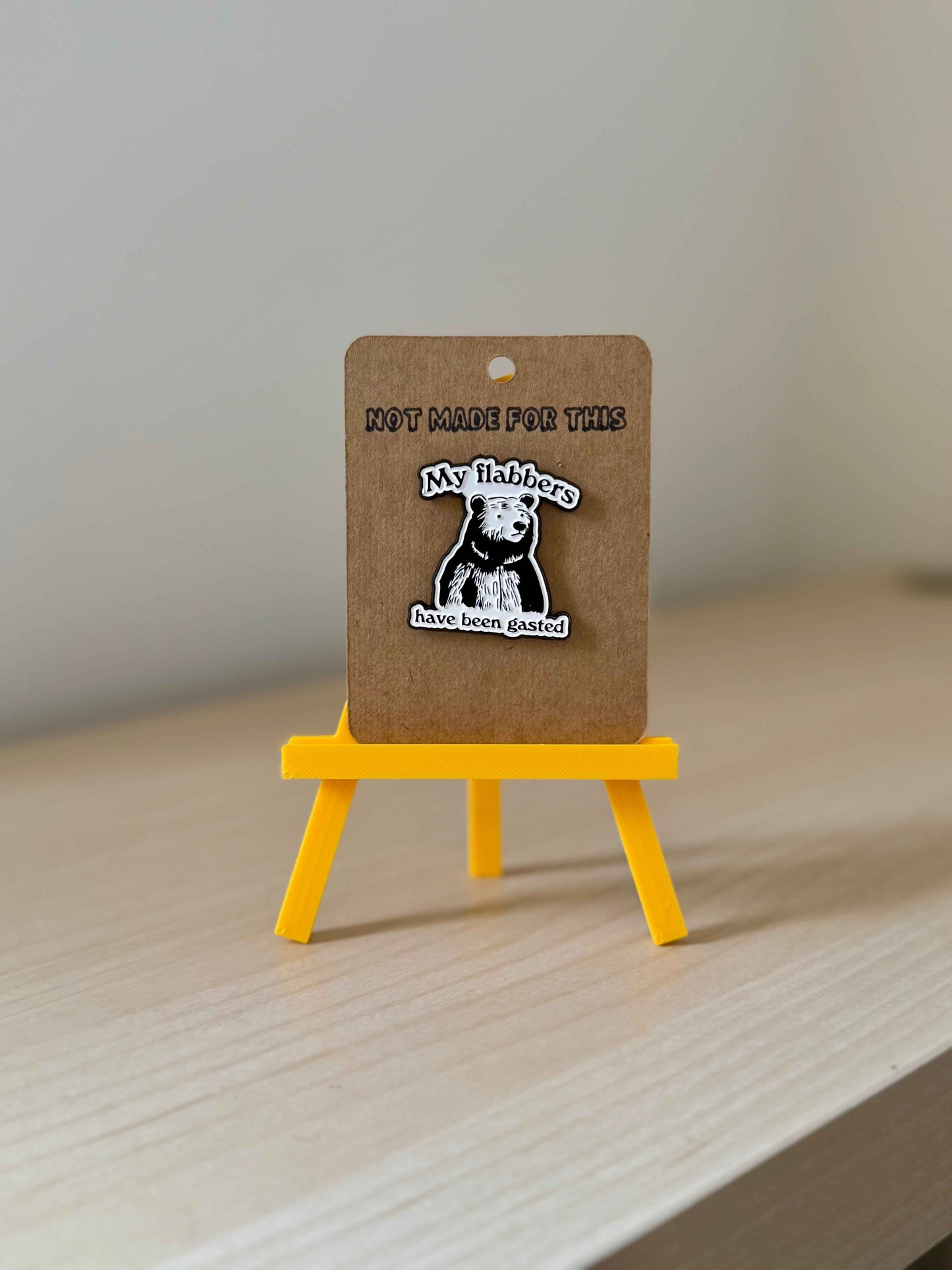 My Flabbers have been gasted Enamel Pin