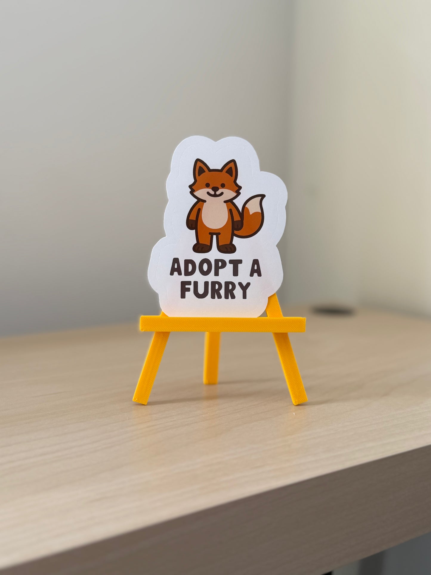 Adopt A Furry Sticker | Not Made For This