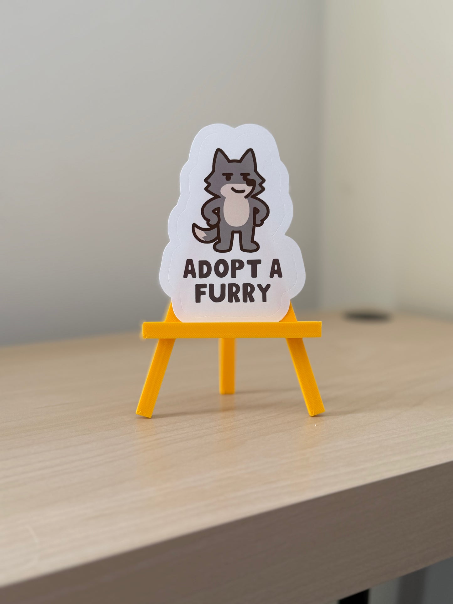 Adopt A Furry Sticker | Not Made For This